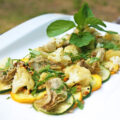 Zucchini Artichoke Summer Carpaccio | Recipe | Ayurveda Parkschlösschen